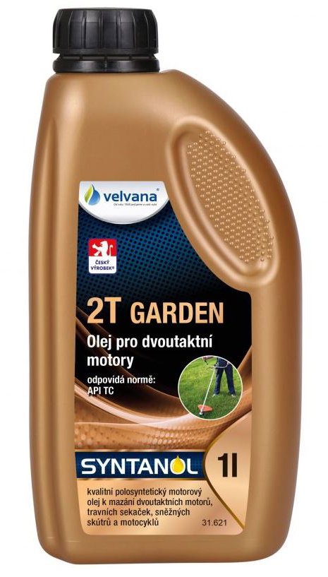VELVANA Syntanol 2T pre dvojtaktnú záhradnú techniku, 1 l