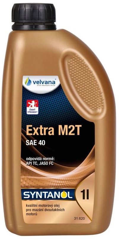 VELVANA Syntanol SAE 40 Extra M2T 1 l minerál pre dvojtaktné motory, 1 l