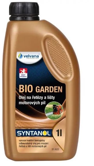 VELVANA Syntanol Garden Bio na mazanie reťazí motorových píl, 1 l