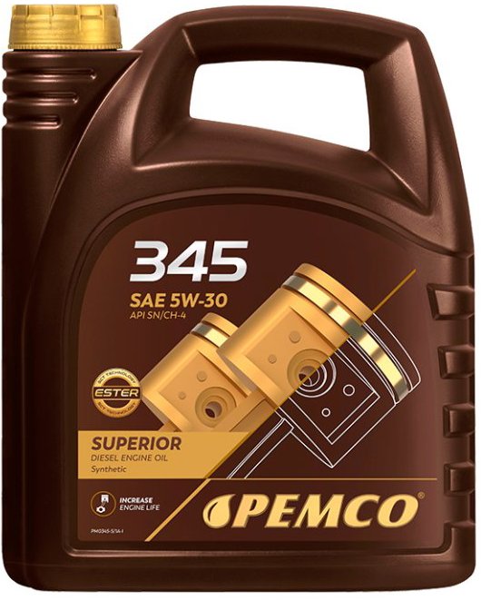 PEMCO 345 5W-30 C2/C3, 5l