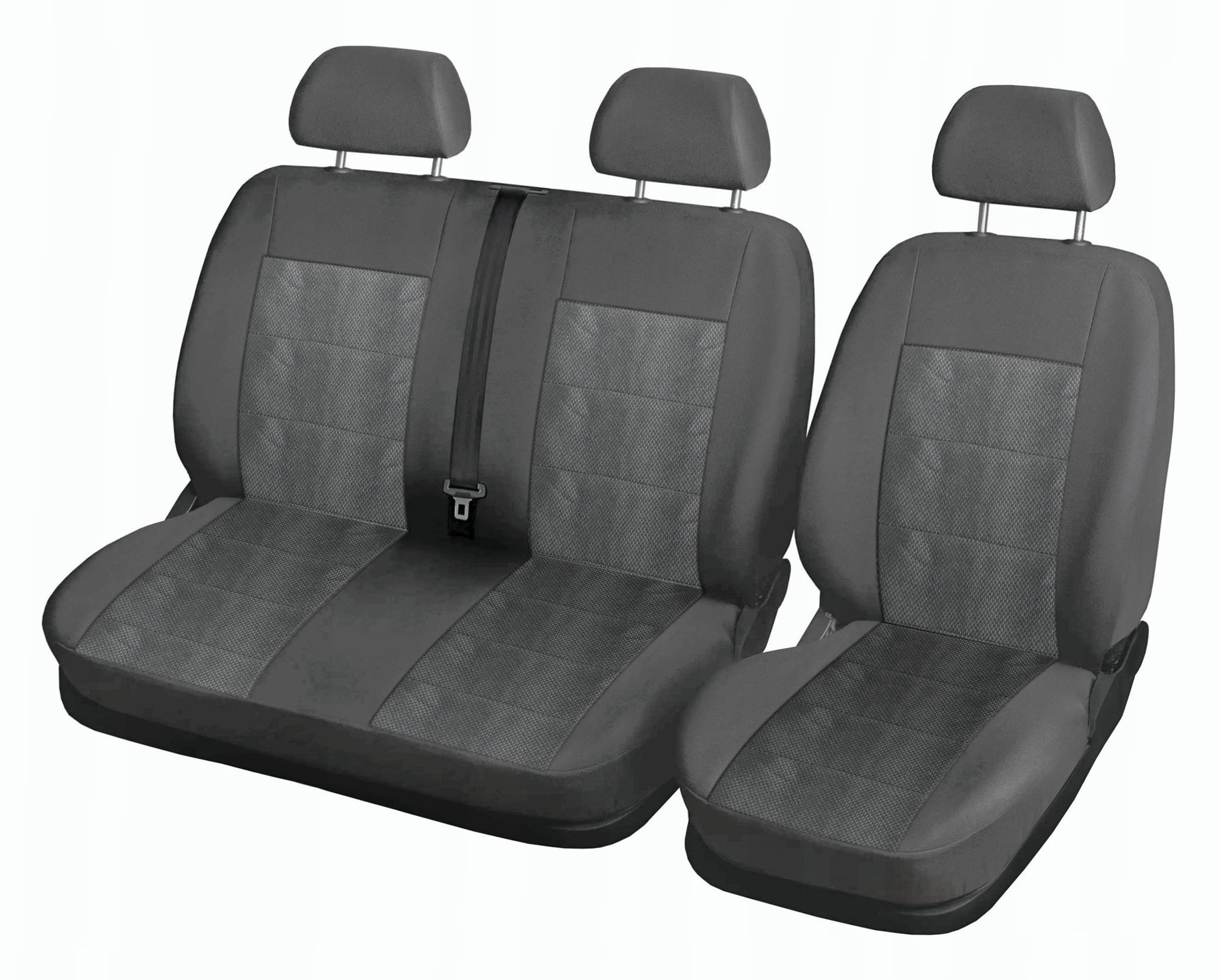 Compass Van Carbon poťahy sedadiel sada 1 + 2