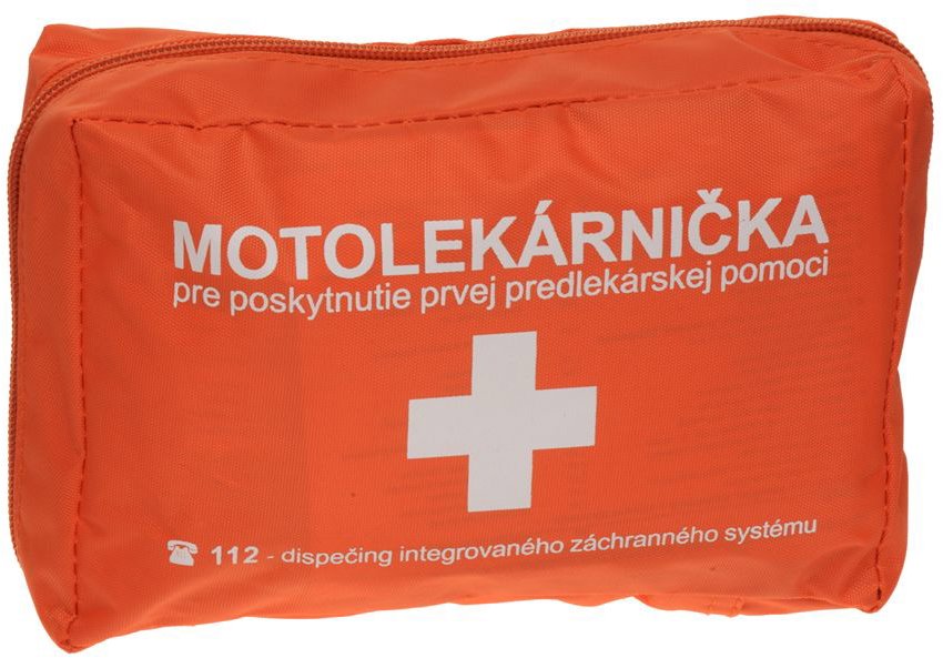 ACI motolekárnička SK – textilná (výbava podľa platnej vyhlášky MZ SR 143/2009 Z. z., oranžová)