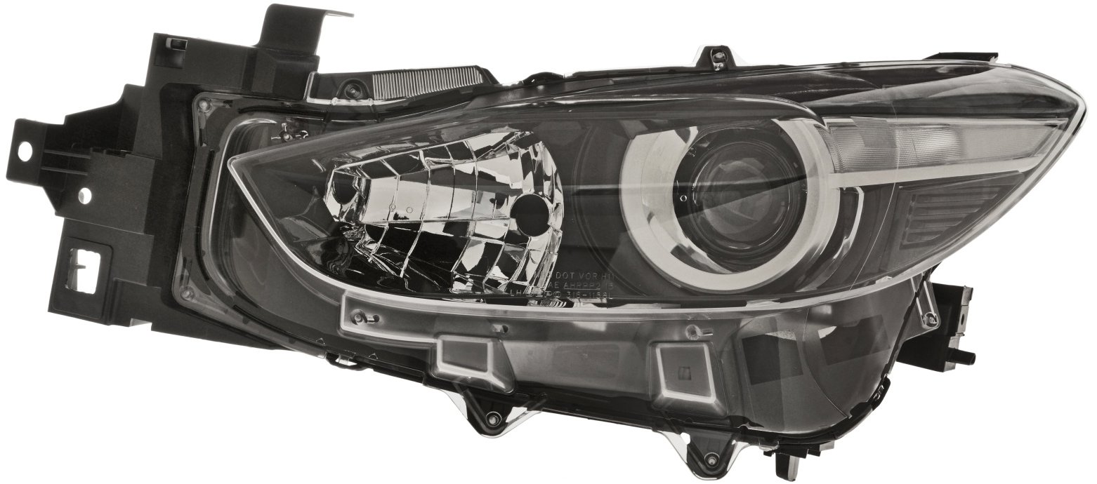 ACI MAZDA 3, 17- predné svetlo H11 + H15 (el. ovládané s motorčekom) čierne L
