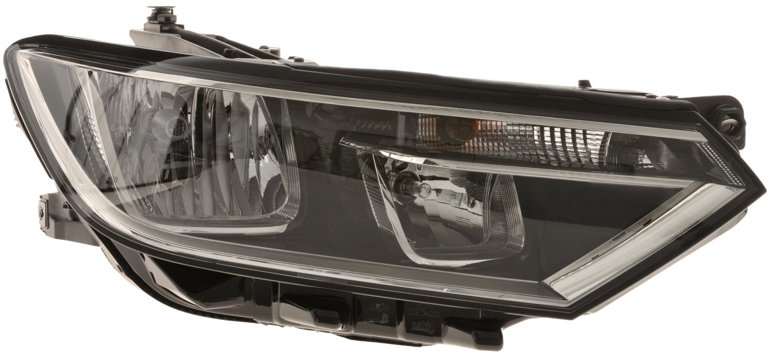 ACI VW PASSAT 14- predné svetlo H7 + H9 (el. ovládané s motorčekom) s čírym blikačom P