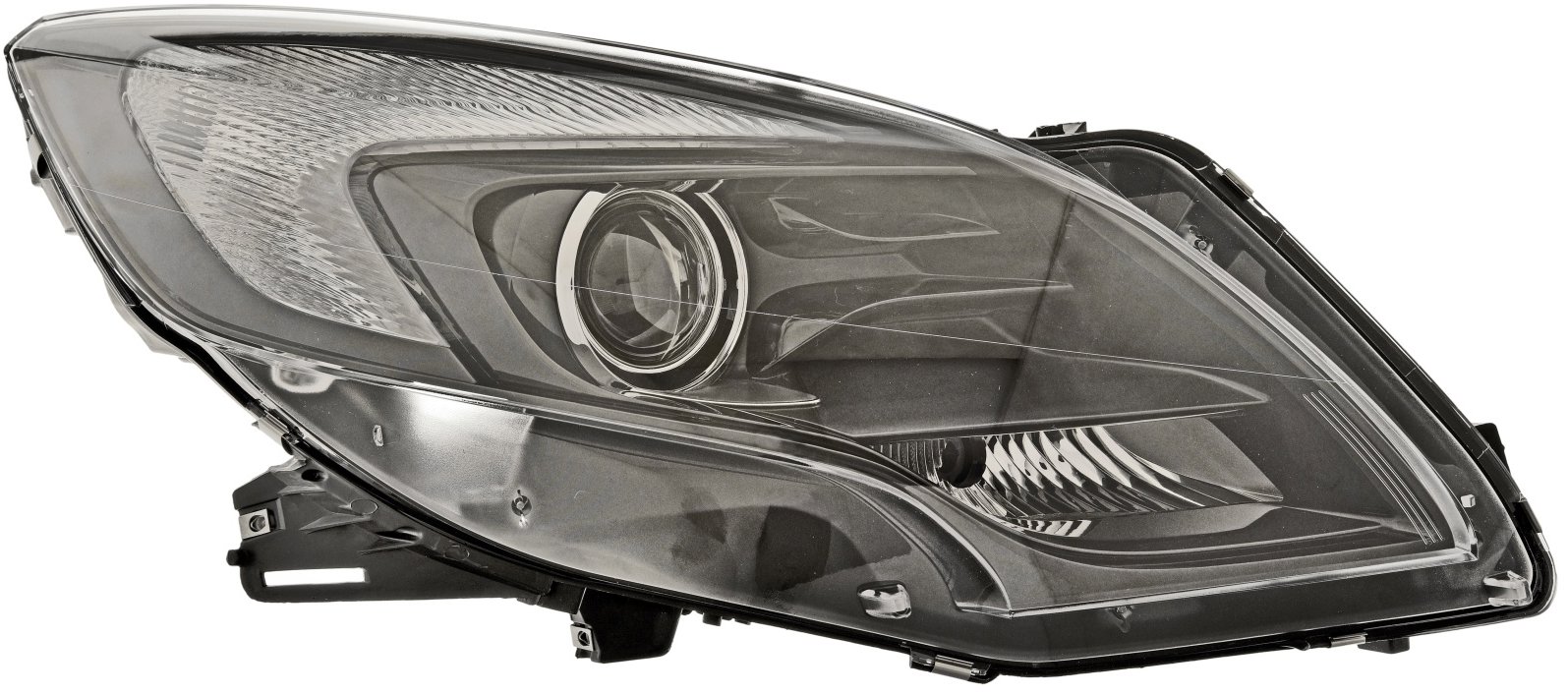 ACI OPEL Zafira 12/11-16 predné svetlo HIR2 el. ovládané s motorčekom, s tmavým blikačom, tmavé (Ident ATT) P