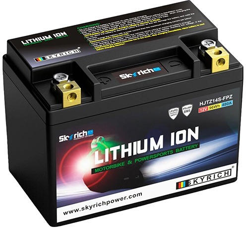 Skyrich Lítium motobatéria HJTZ14S-FPZ (12 V 96 Wh) 8 Ah