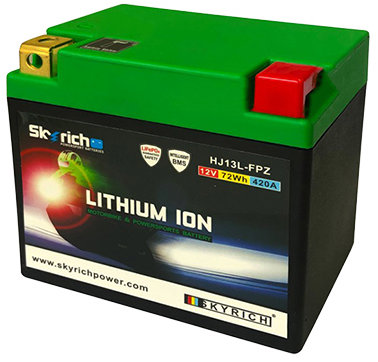 Skyrich Lithium motobatéria HJ13L-FPZ (12 V 72 Wh) 6 Ah