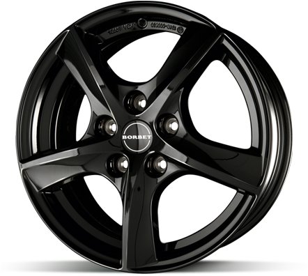 Borbet TL Black 5,5 × 15 5 × 100 ET38