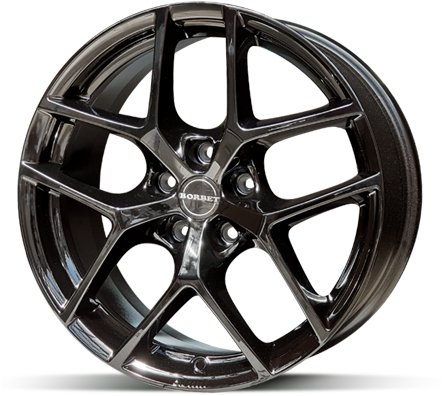 Borbet Y FullBlack 7,5 × 17 5 × 114 ET47