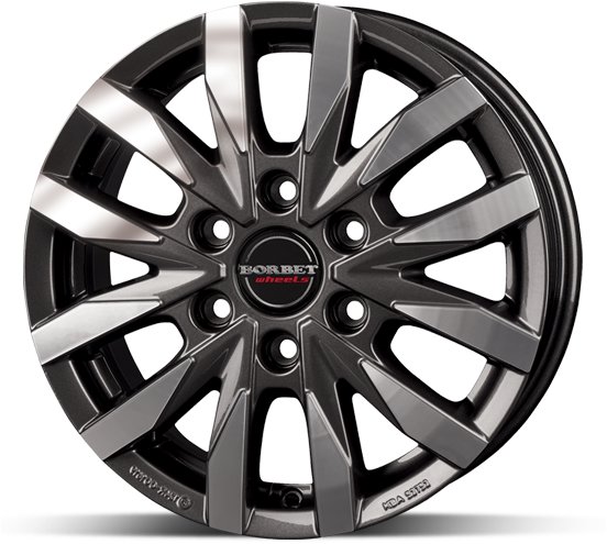 Borbet CW6 MAGP 6,5 × 16 6 × 130 ET54