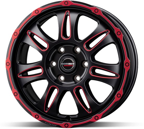 Borbet CW8 Red Polished 8 × 18 6 × 120 ET45