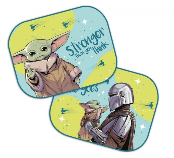 Disney Slnečné clony do auta Mandalorian