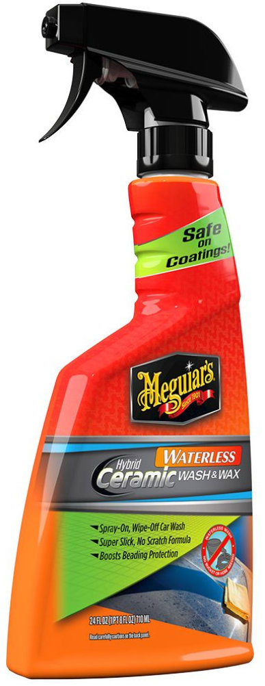 Meguiar's Hybrid Ceramic Waterless Wash & Wax – bezoplachové umývanie s keramickou ochranou, 710 ml