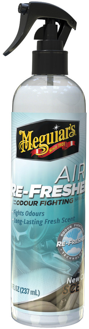 Meguiar's Air Re-Fresher Odor Fighting Spray – New Car Scent – v rozprašovači, 237 ml