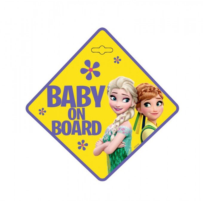 Disney Frozen – na prísavku na zadné okno