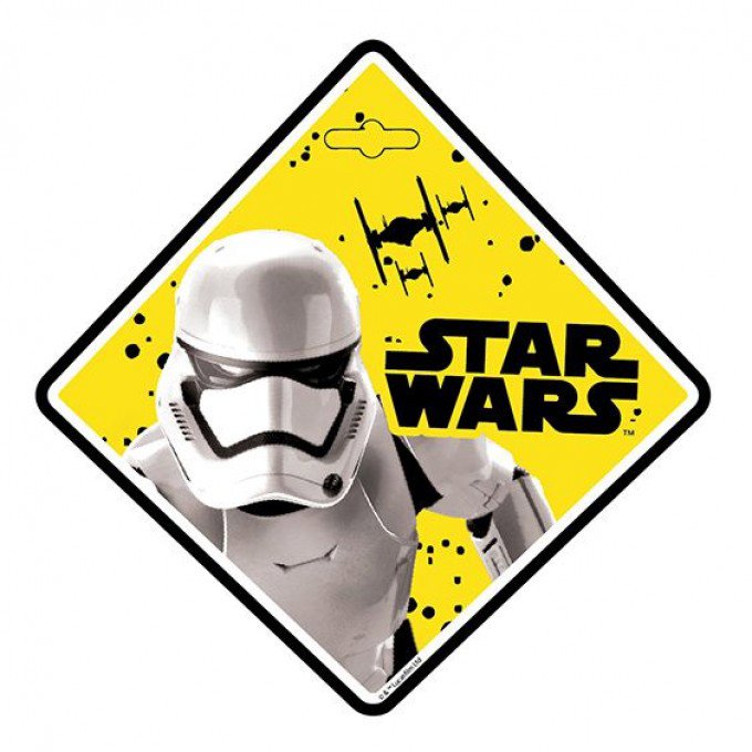 Disney Star Wars – na prísavku na zadné okno