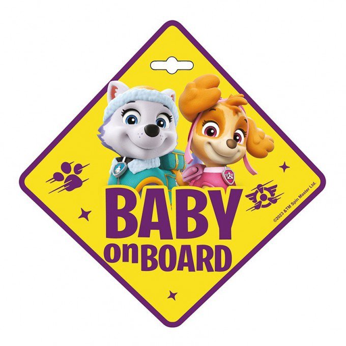 Disney Labková patrola girls – na prísavku na zadné okno