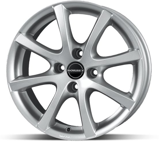 Borbet LV4 Silver 6,5 × 15 4 × 100 ET40