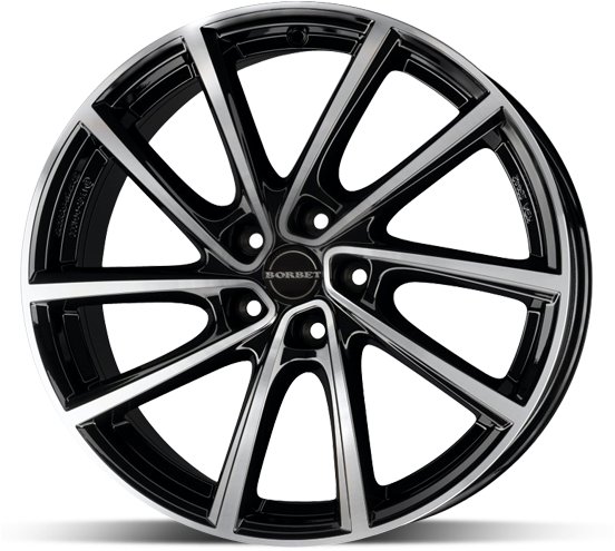 Borbet V Black 7 × 19 5 × 112 ET34