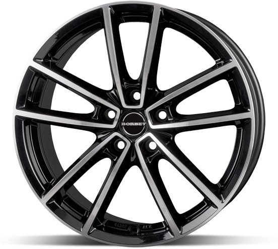 Borbet W Black 7 × 17 5 × 112 ET43