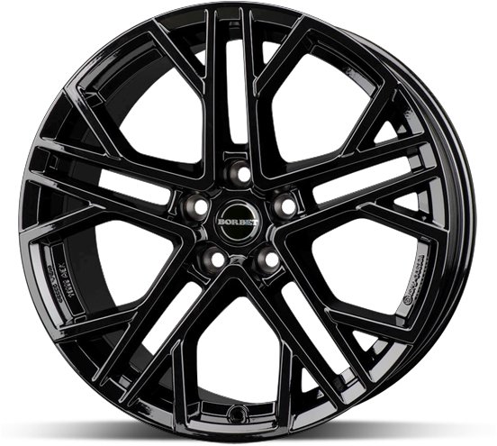 Borbet XV FullBlack 8,5 × 19 5 × 114 ET38