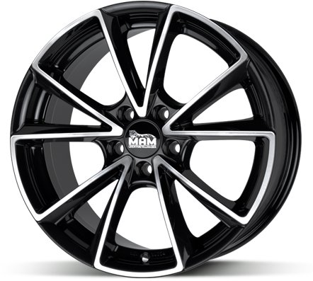 MAM A5 Black 8 × 19 5 × 112 ET45