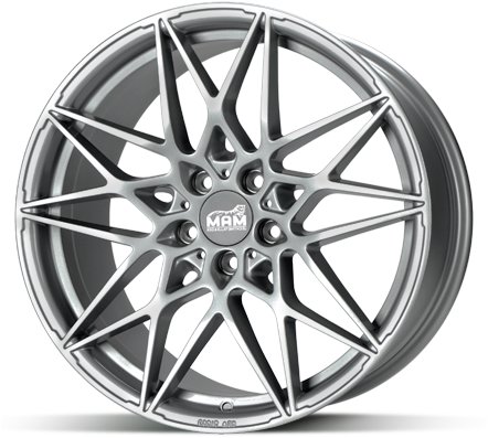 MAM B2 Silver 8,5 × 19 5 × 112 ET30