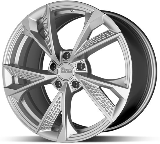 MAM RS6 Silver 7 × 16 5 × 112 ET40