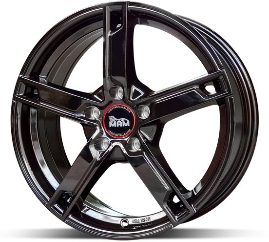 MAM W4 FullBlack 7,5 × 18 5 × 100 ET35