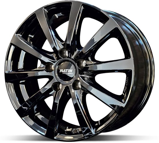 Platin P69 ShinyBlack 7 × 17 5 × 114 ET45