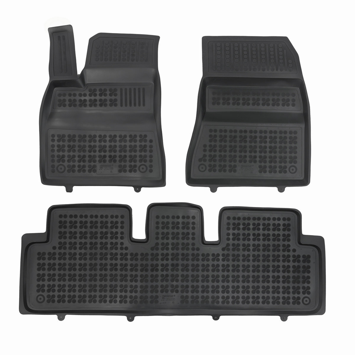 REZAW-PLAST gumové autokoberce, Tesla Model 3, 2023-, s tepelným čerpadlom