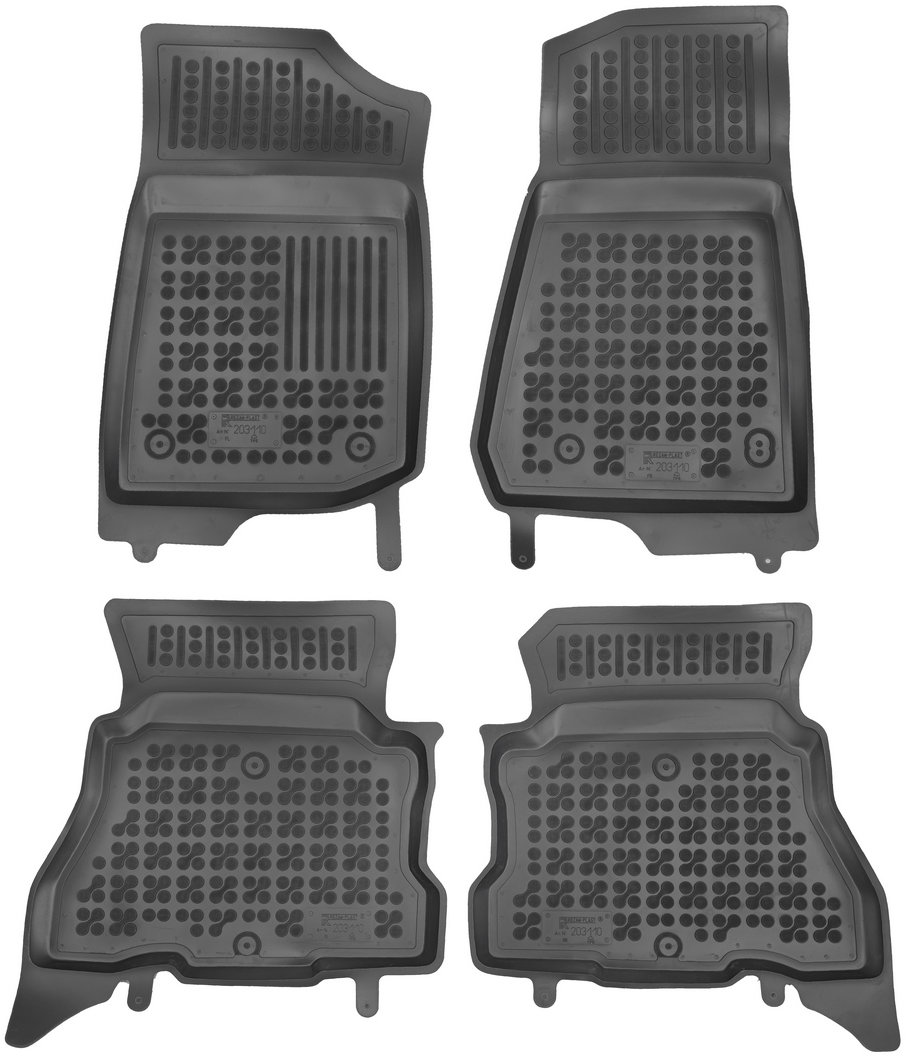 REZAW-PLAST gumové autokoberce, Jeep Wrangler Unlimited, 2018- ,