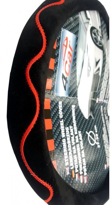 PREXIM Poťah na volant line červený