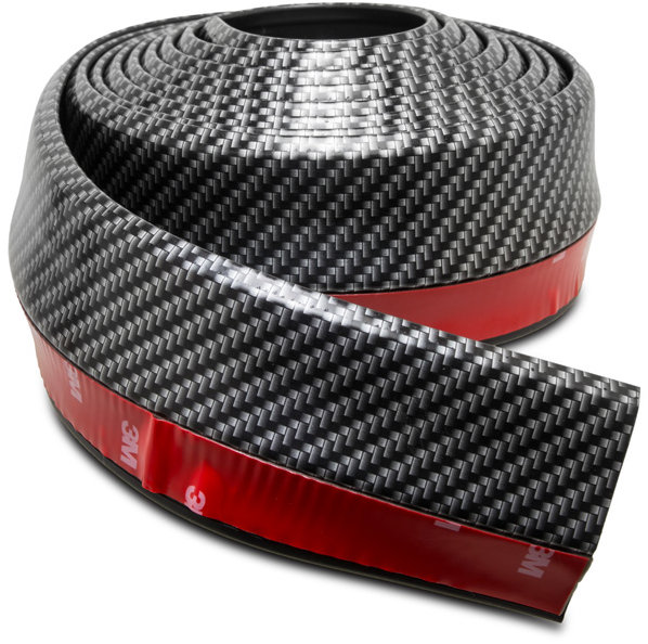 Escape6 Univerzálna lipa/spoiler z pružného materiálu Carbon-Look, dĺžka 2,4 m