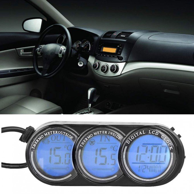 Prexim Teplomer s hodinami