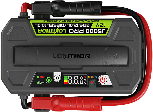 LOKITHOR Štartovací zdroj J5000 PRO, 12 V, 5000 A, 100 Wh