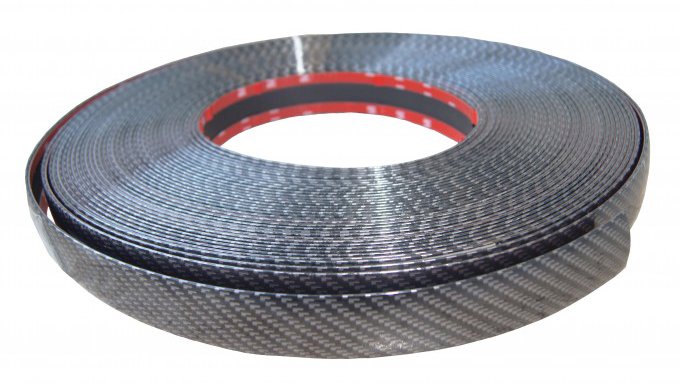 PREXIM Samolepiaca lišta carbon 3 cm/25 m