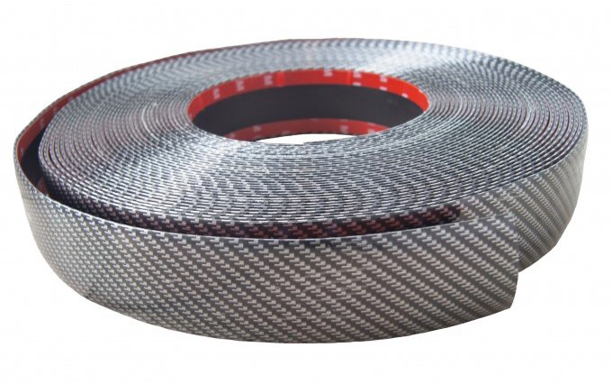 PREXIM Samolepiaca lišta carbon 5 cm/25 m