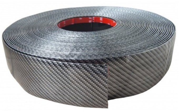 PREXIM Samolepiaca lišta carbon 7 cm/25 m