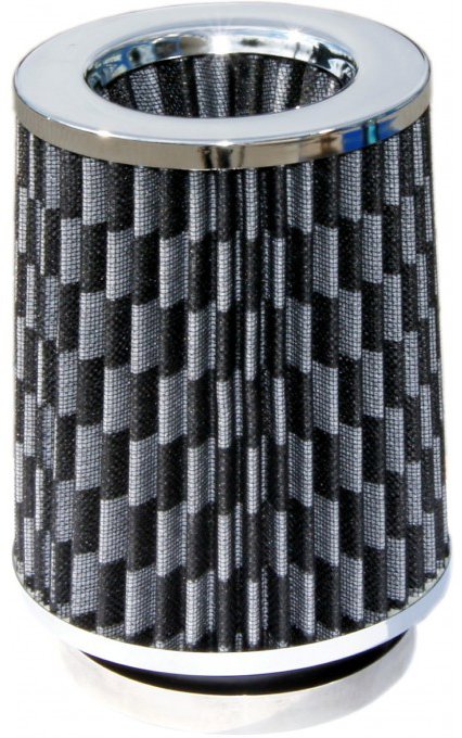 PREXIM Filter športový vzduchový carbon + redukcia 60 – 80 mm