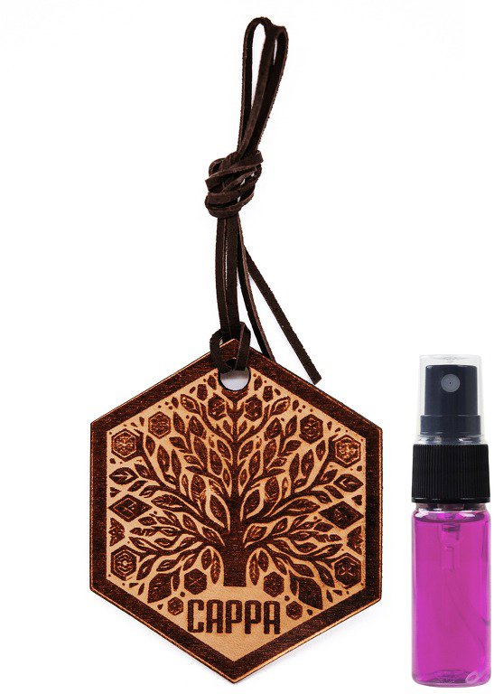 Cappa Aróma Leather Tree Lavender & Peppermint Set