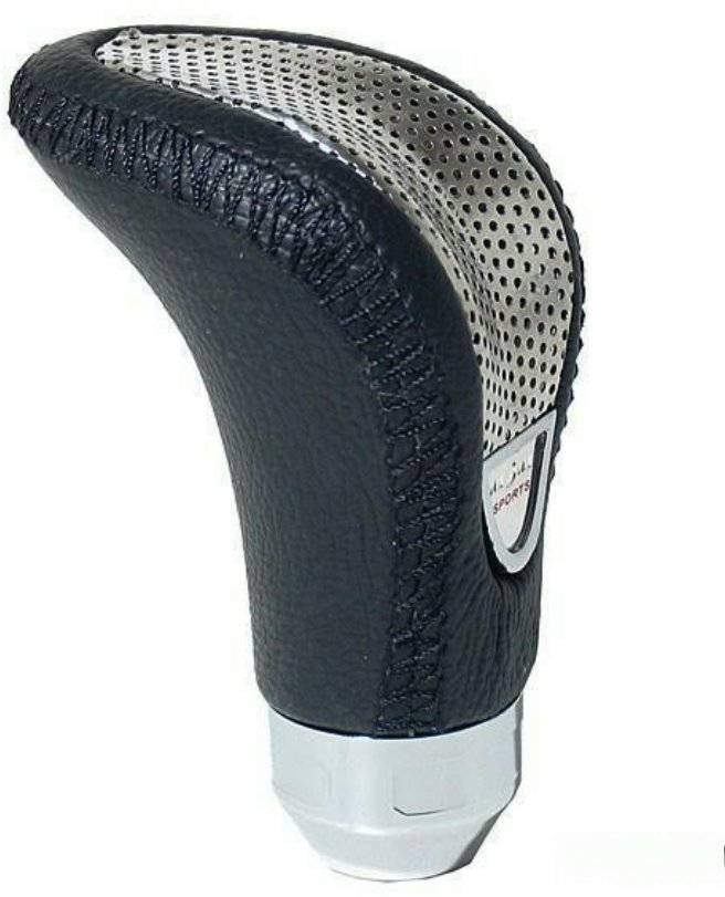 PREXIM rukoväť radiacej páky koža čierna