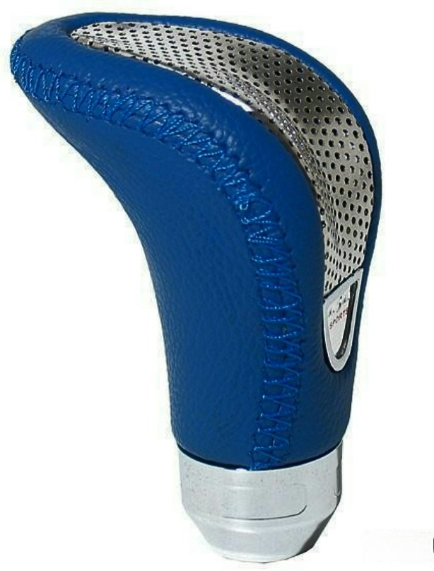 PREXIM rukoväť radiacej páky koža modrá