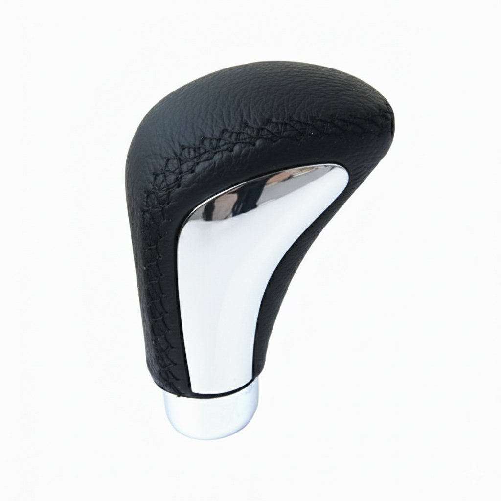 PREXIM rukoväť radiacej páky kožená sew čierna