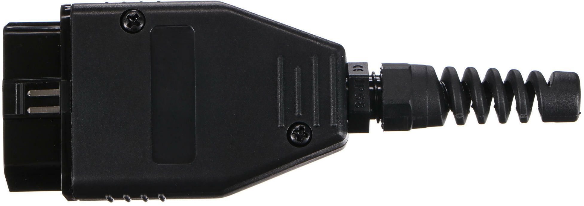 SIXTOL Zástrčka OBD-II so 16 pinmi na montáž vlastného kábla Mechanic Cable 29, čierna