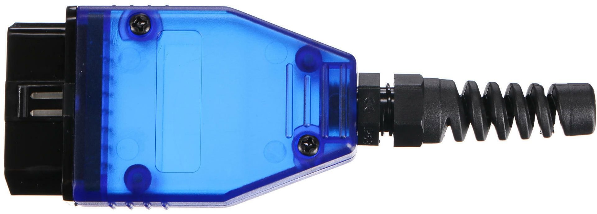 SIXTOL Zástrčka OBD-II so 16 pinmi na montáž vlastného kábla Mechanic Cable 31, modrá