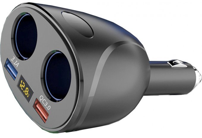 PREXIM adaptér QC 3,0 a 3,1 A s testerom batérie 12/24