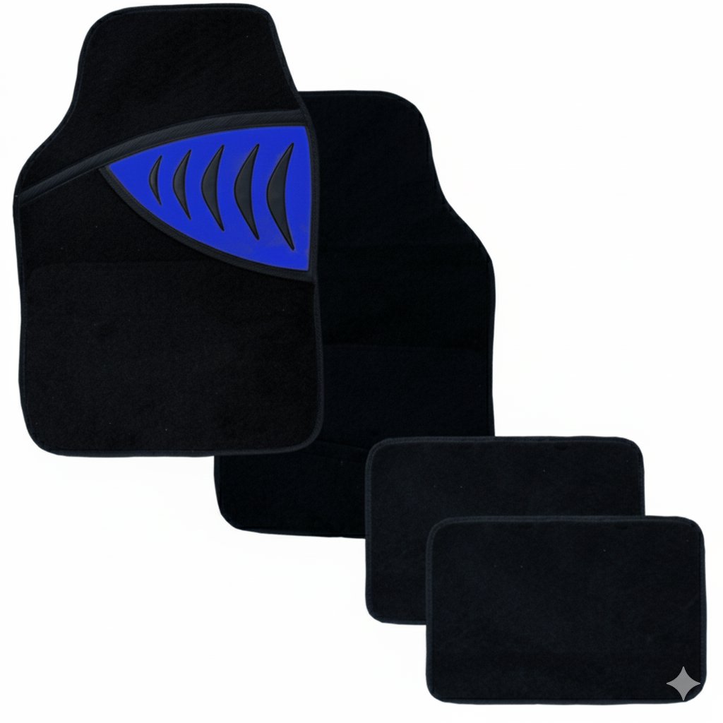 PREXIM textilné autokoberce shark, modré