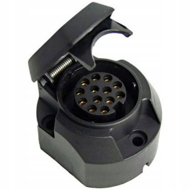 PREXIM Zásuvka 13 pin 12/24 V plast