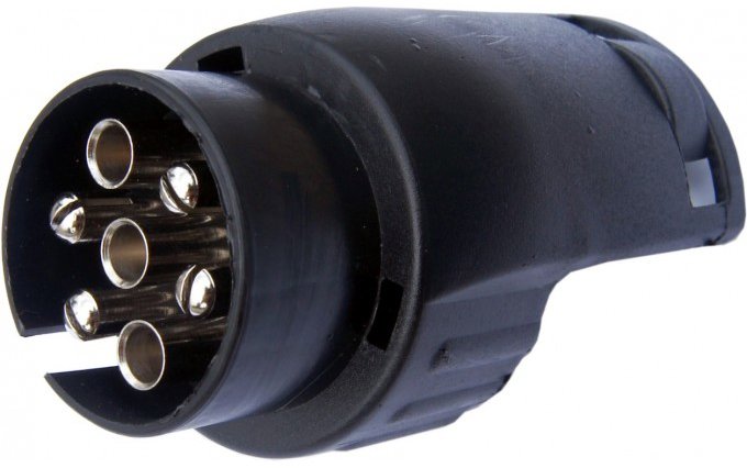PREXIM Redukcia mini-zástrčka 7 pin/zásuvka 13 pin 12/24 V pvc